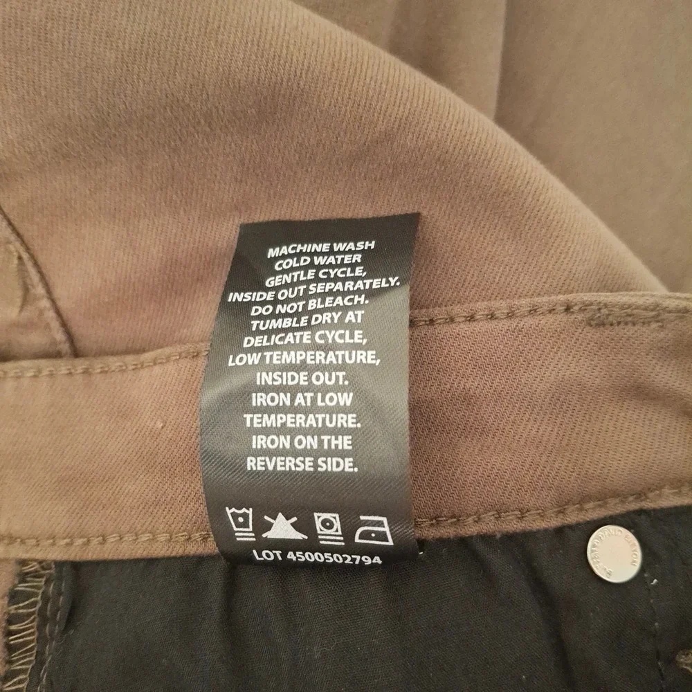 Buffalo David Bitton Womens Brown Skinny Jeans Size 16/36 Tencel‎ Blend